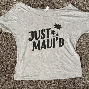 Just Maui’d Graphic Crop